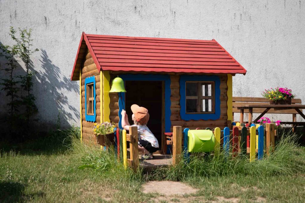 Spielhaus im Garten
